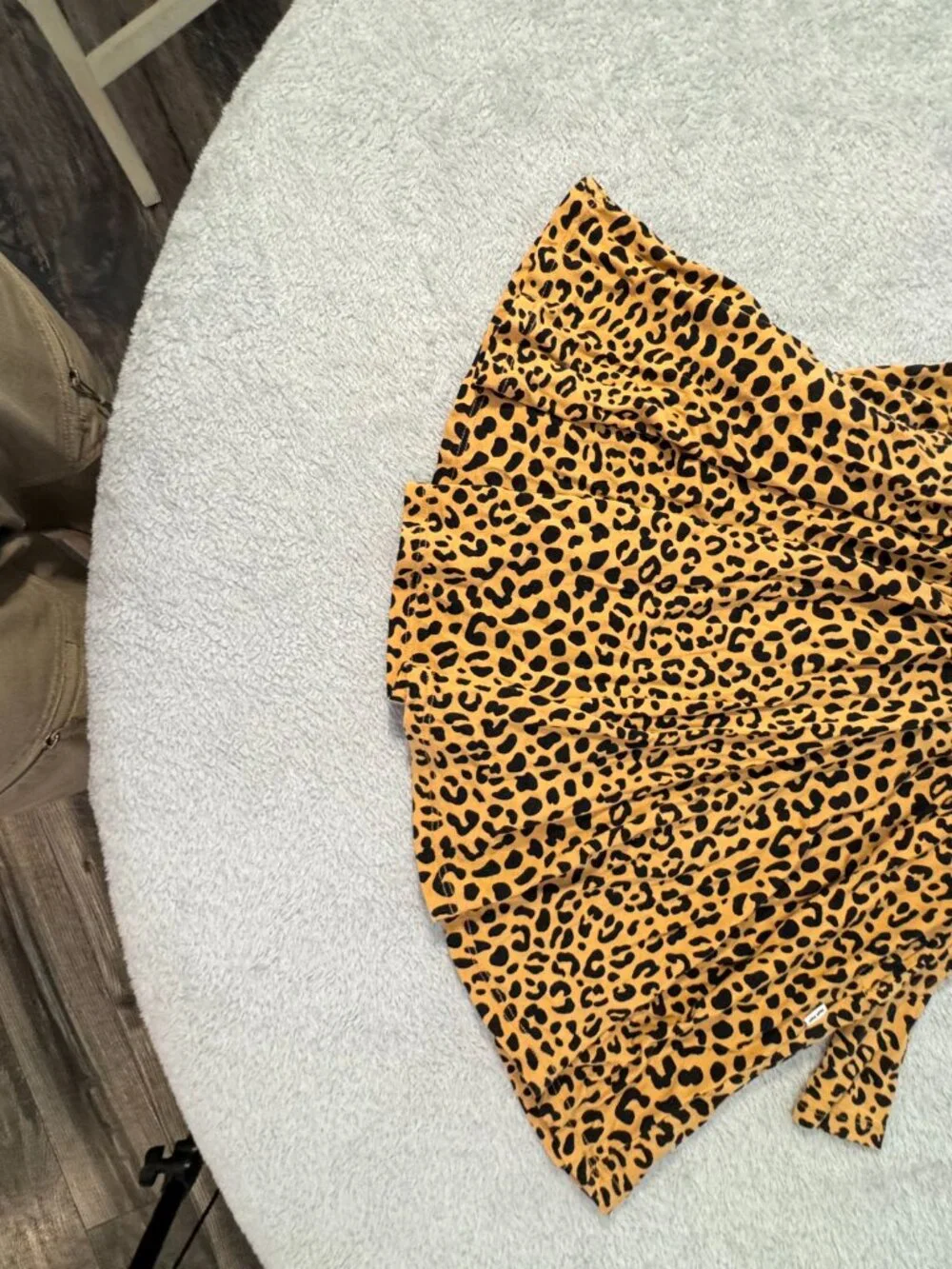 Little Sleepies Leopard Dress DISCONTINUED 12-18 Months